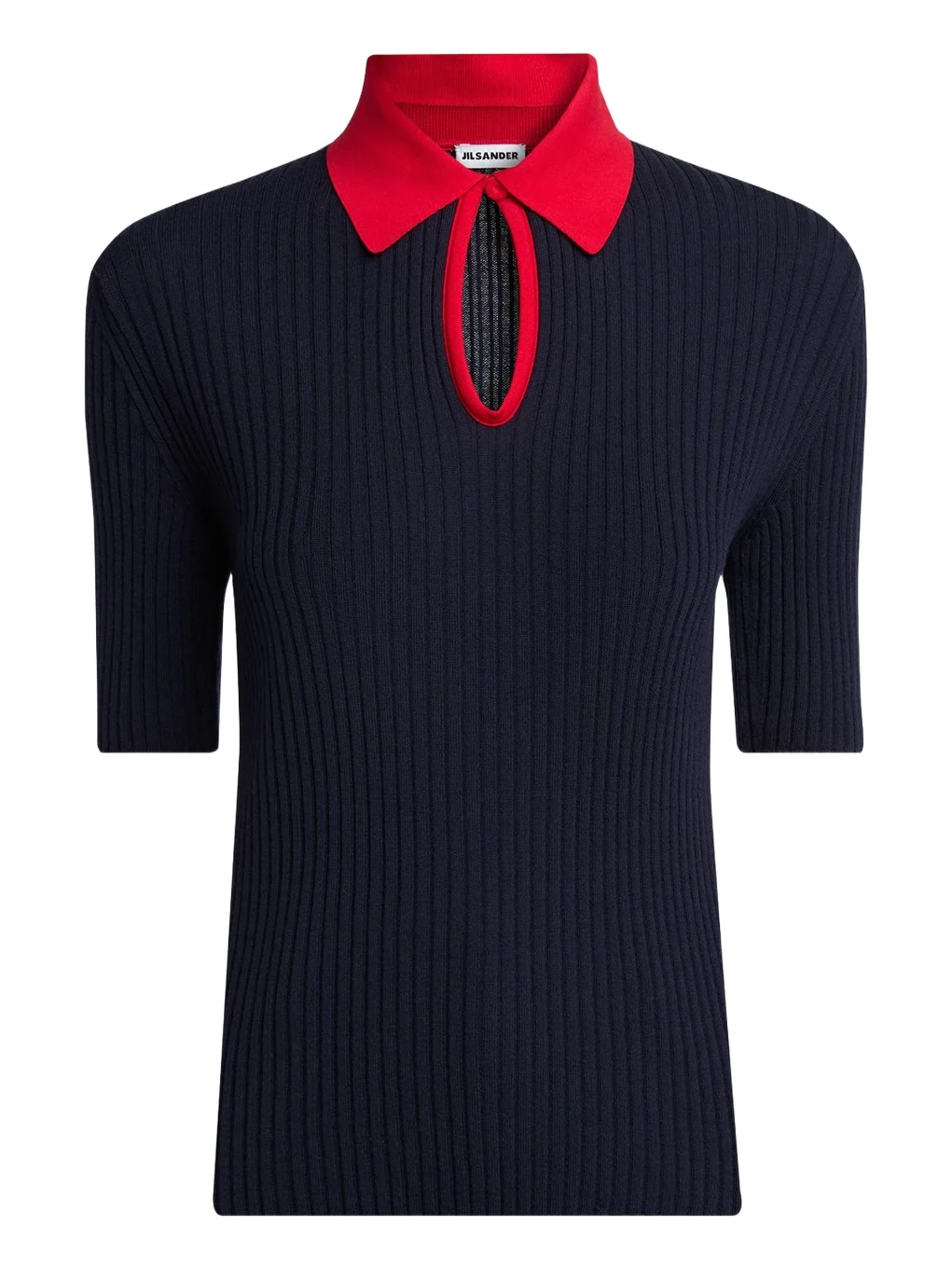 Short-Sleeve Button-Keyhole Polo Shirt Short-Sleeve Button-Keyhole Polo Shirt