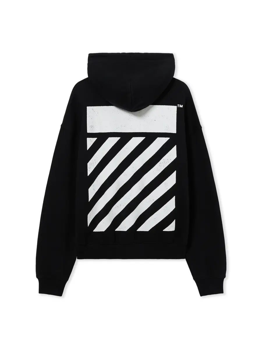 Off-White L/AB Core Diagonal Hoodie | Image 1 Off-White L/AB Core Diagonal Hoodie | Image 1