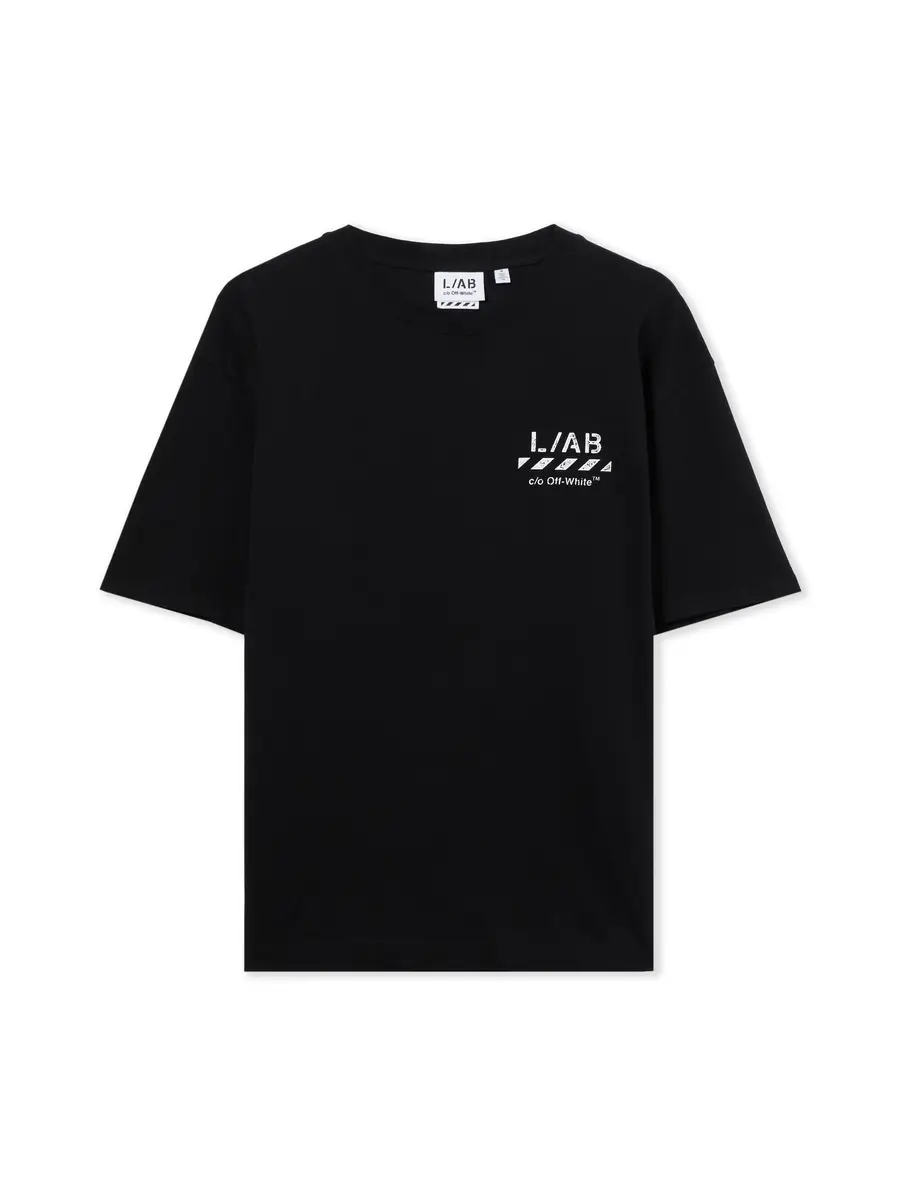 Off-White L/AB Diagonal Oversized T-Shirt | Thumbnail 2 Off-White L/AB Diagonal Oversized T-Shirt | Thumbnail 2