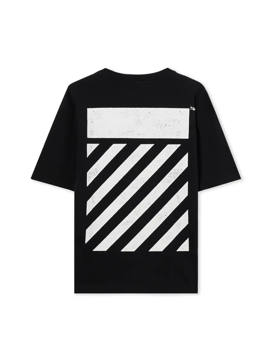 Off-White L/AB Diagonal Oversized T-Shirt | Image 1 Off-White L/AB Diagonal Oversized T-Shirt | Image 1