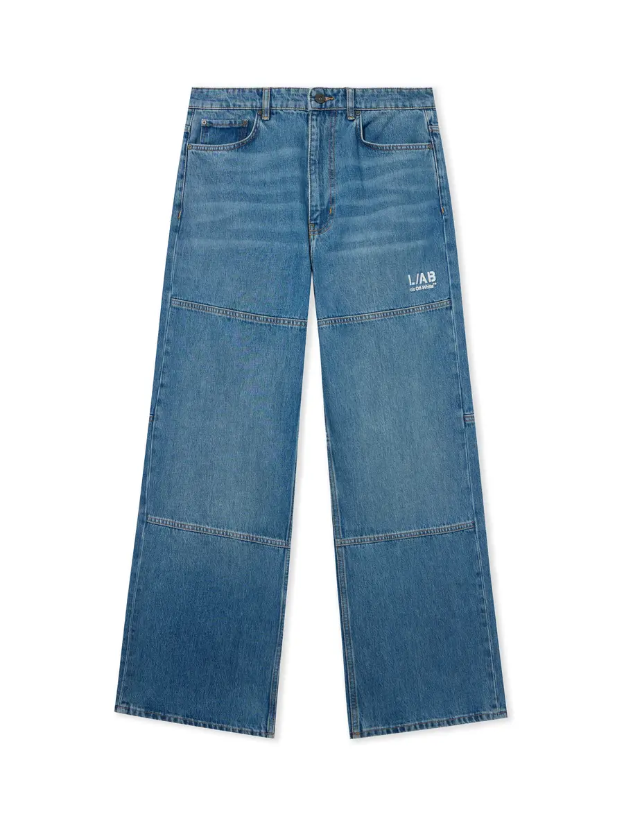 Off-White L/AB Diagonal Carpenter Jeans | Thumbnail 2