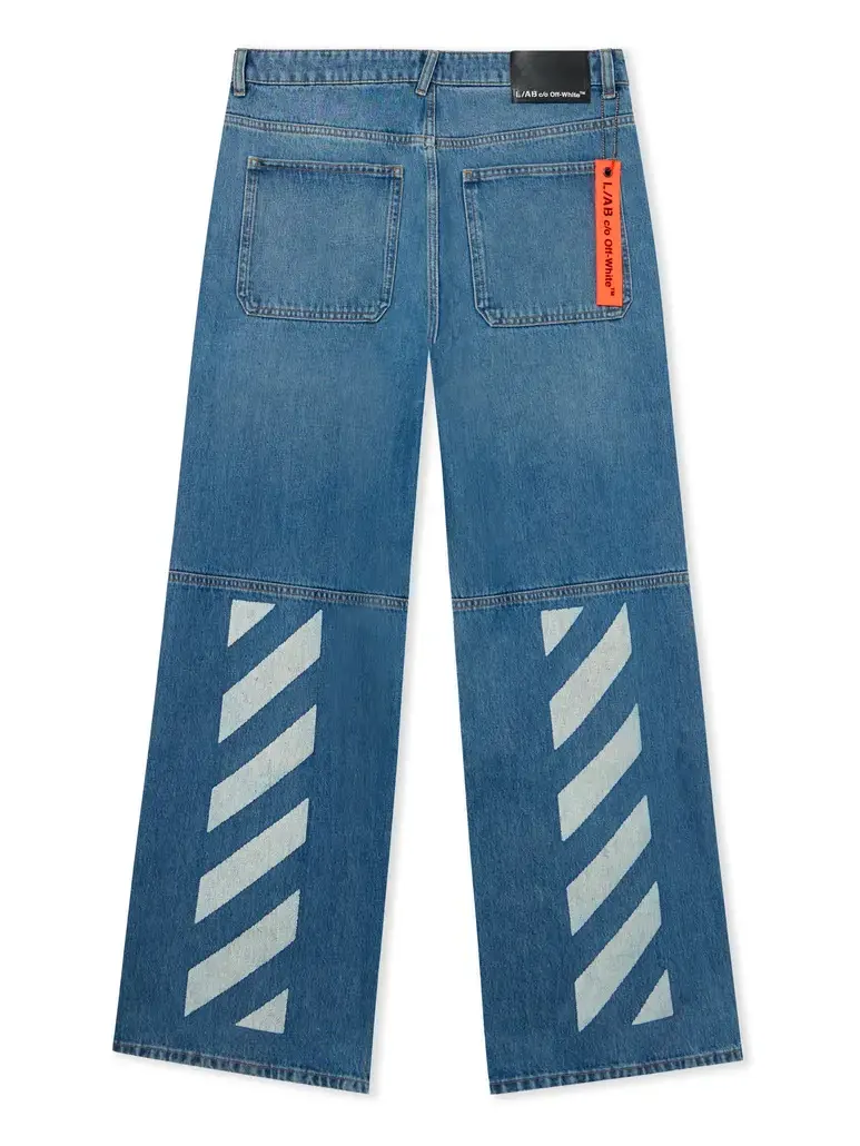 Off-White L/AB Diagonal Carpenter Jeans