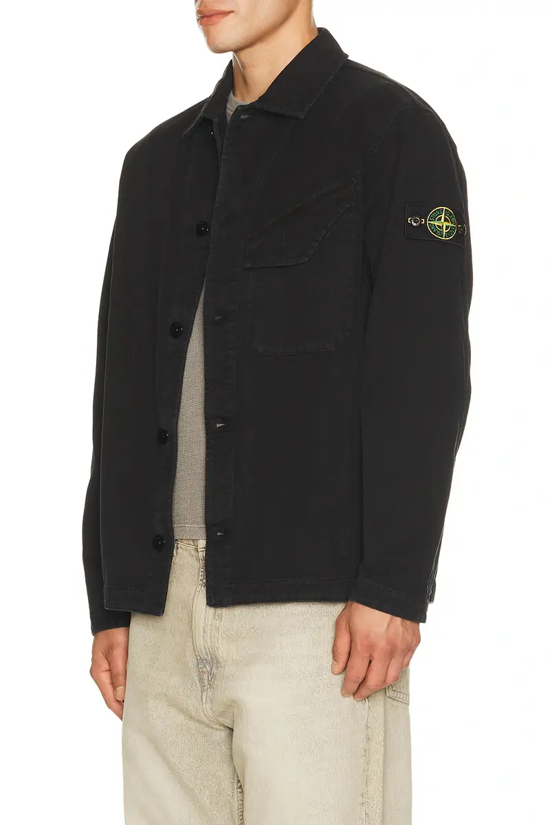 Stone Island Button Up Shirt | Thumbnail 2 Stone Island Button Up Shirt | Thumbnail 2