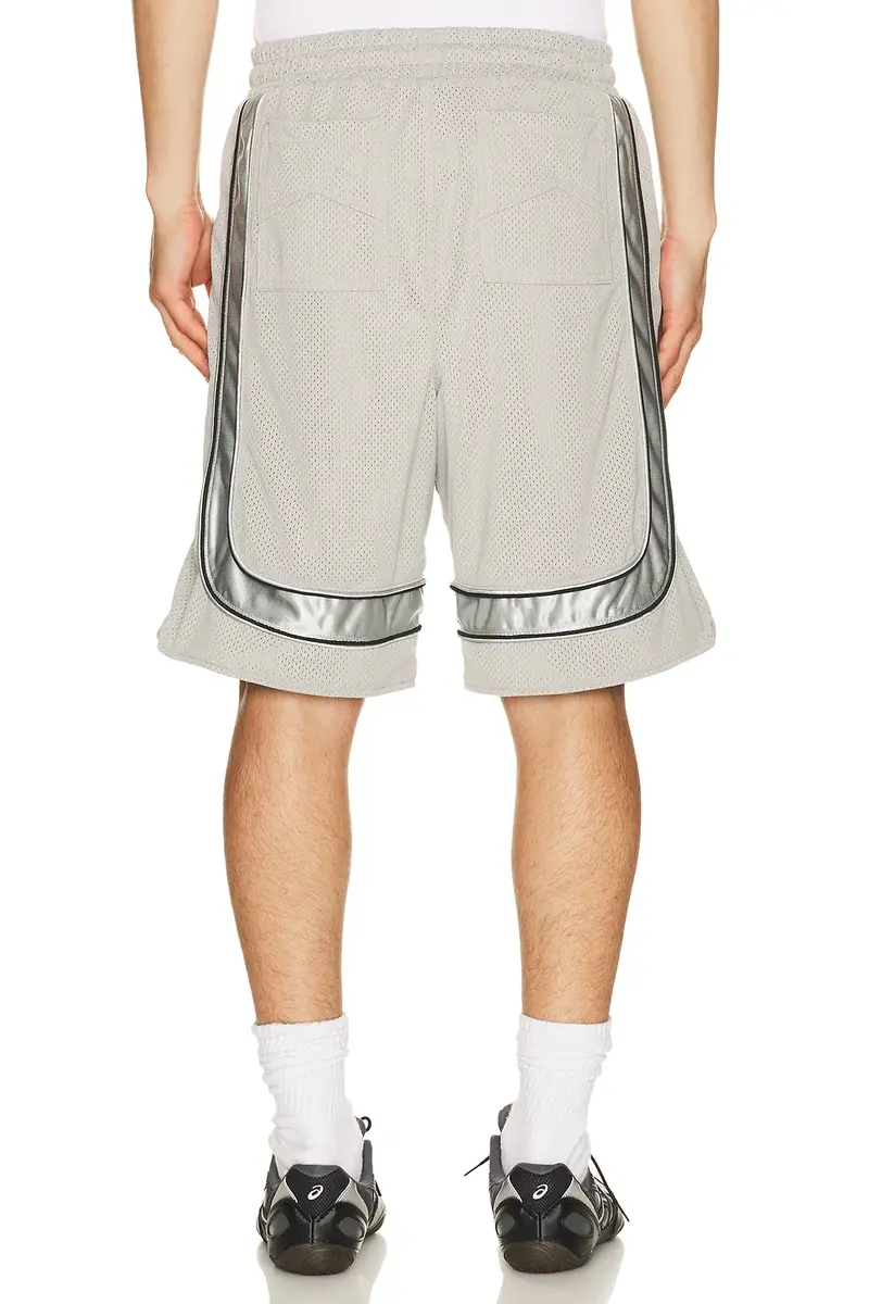 Rhude Baggy Mesh Collegiate Logo Shorts | Thumbnail 3 Rhude Baggy Mesh Collegiate Logo Shorts | Thumbnail 3