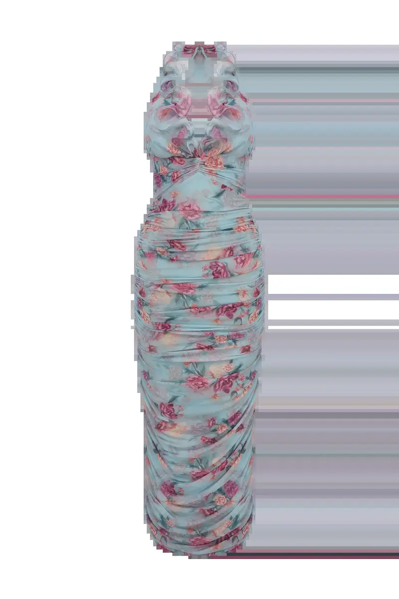 PatBo FLORA MIST MIDI DRESS | Thumbnail 4