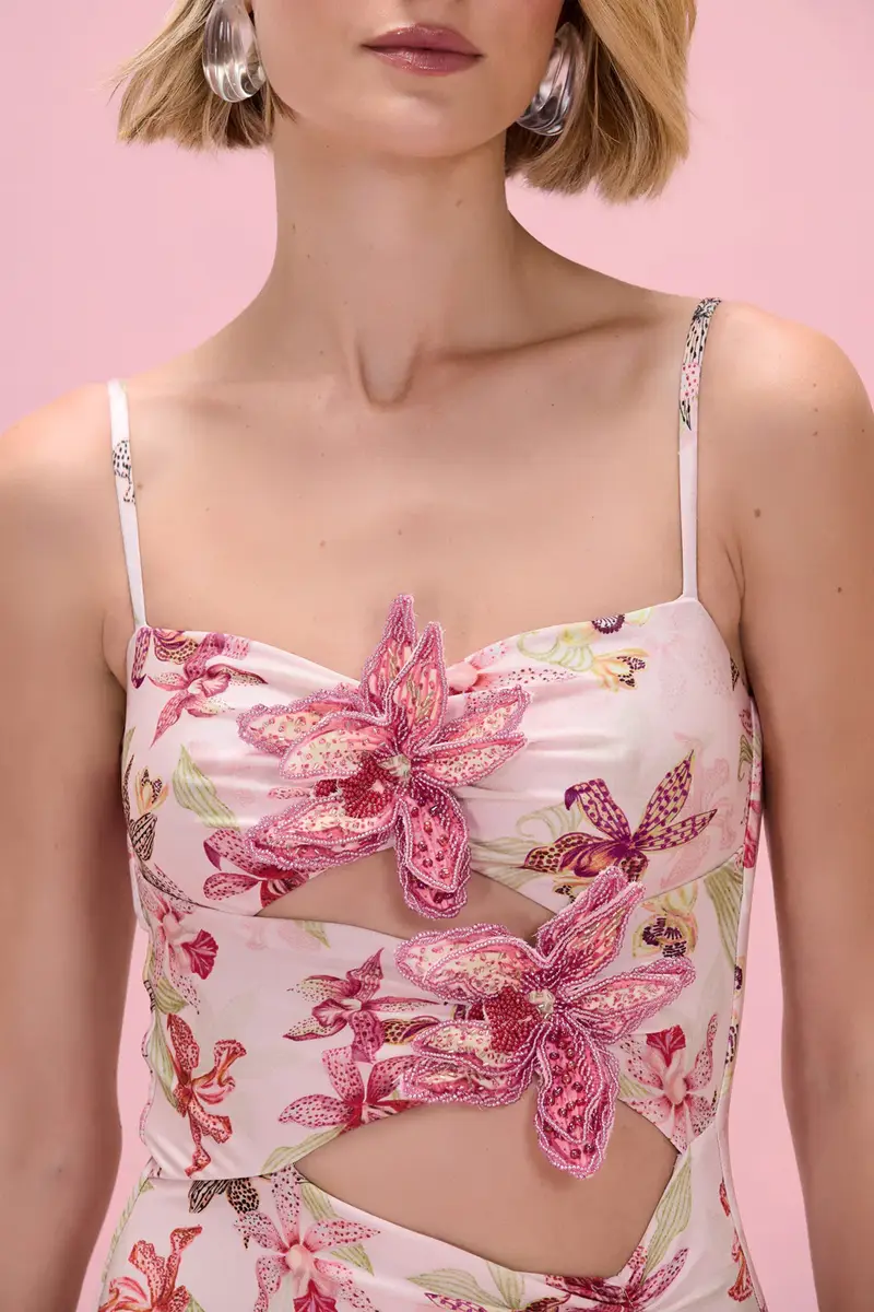 PatBo ORCHID BLOOM BEADED BODYSUIT | Thumbnail 2 PatBo ORCHID BLOOM BEADED BODYSUIT | Thumbnail 2