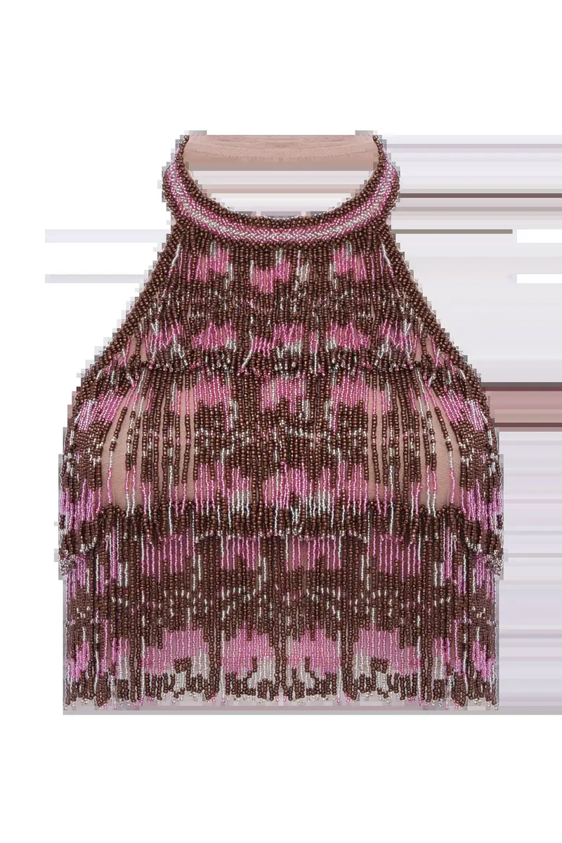 PatBo ROSE MIRAGE BEADED TOP | Thumbnail 4 PatBo ROSE MIRAGE BEADED TOP | Thumbnail 4