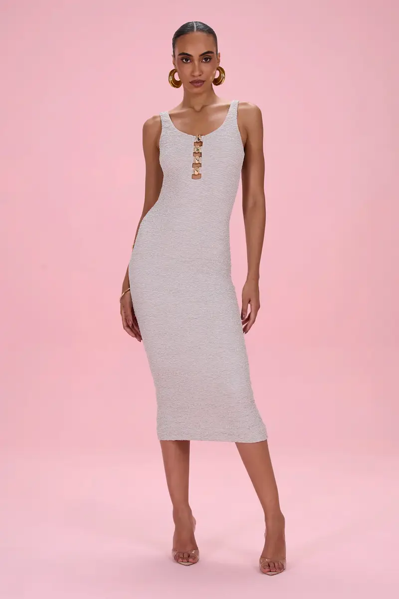 PatBo SILVERSAND MIDI DRESS | Image 1 PatBo SILVERSAND MIDI DRESS | Image 1