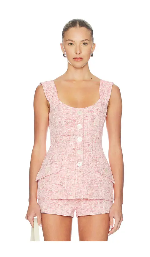 Amanda Uprichard Amoretta Top | Image 1 Amanda Uprichard Amoretta Top | Image 1