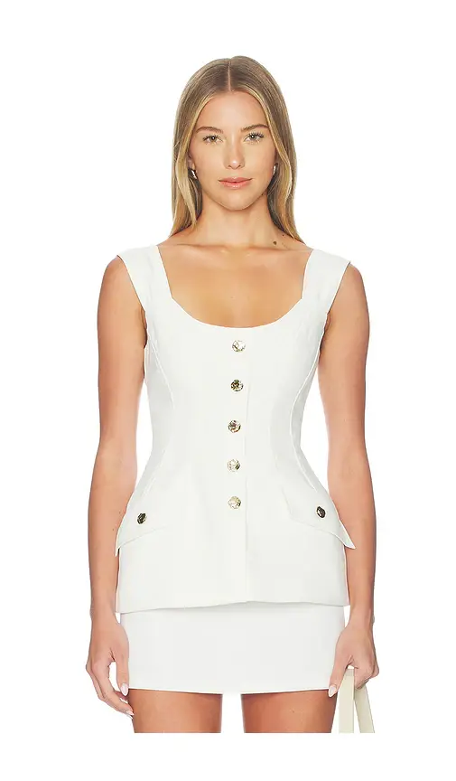 Amanda Uprichard Amoretta Top | Image 1 Amanda Uprichard Amoretta Top | Image 1