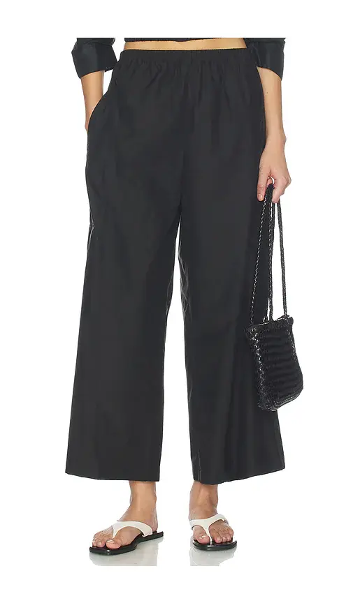 Theory Fluid Cropped Pants | Image 1 Theory Fluid Cropped Pants | Image 1