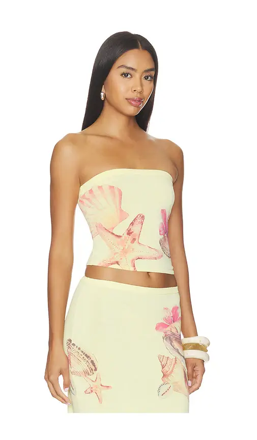 Lovers and Friends Katia Floral Print Tube Top | Thumbnail 2 Lovers and Friends Katia Floral Print Tube Top | Thumbnail 2