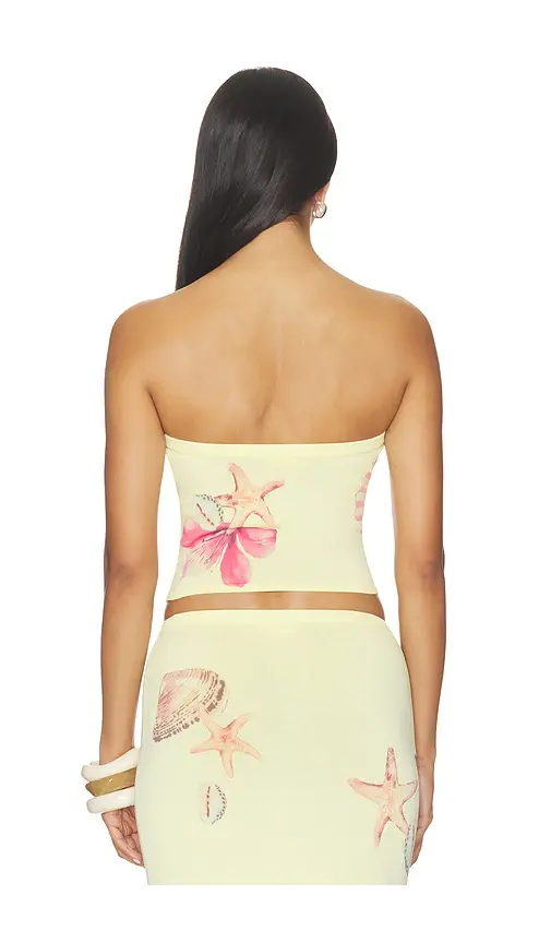 Lovers and Friends Katia Floral Print Tube Top | Thumbnail 3 Lovers and Friends Katia Floral Print Tube Top | Thumbnail 3