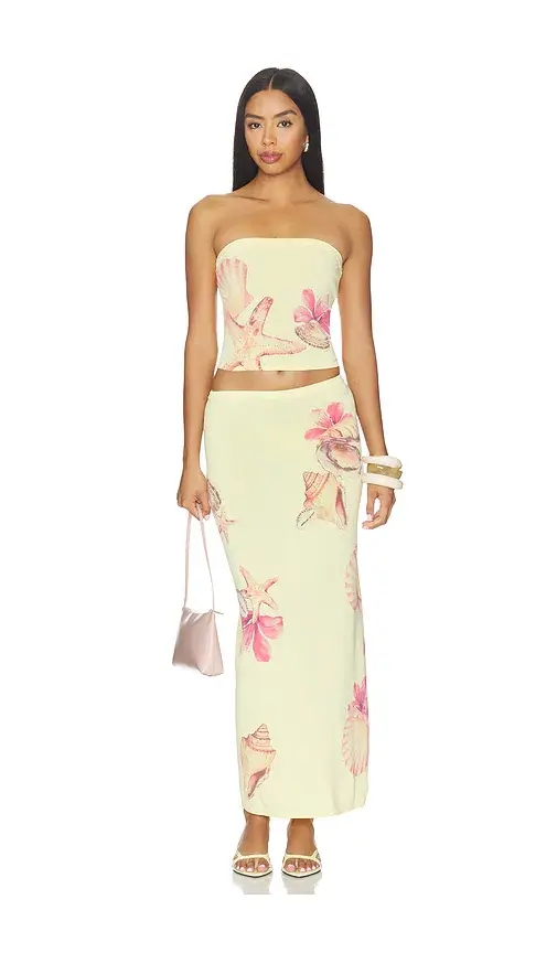 Lovers and Friends Katia Floral Print Tube Top | Thumbnail 4 Lovers and Friends Katia Floral Print Tube Top | Thumbnail 4