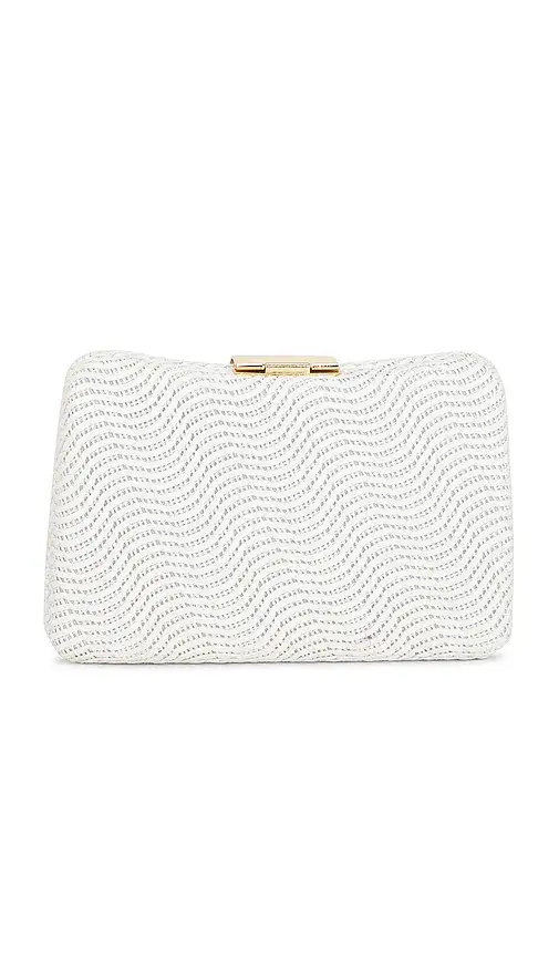 olga berg Lindy Woven Clutch | Thumbnail 2 olga berg Lindy Woven Clutch | Thumbnail 2