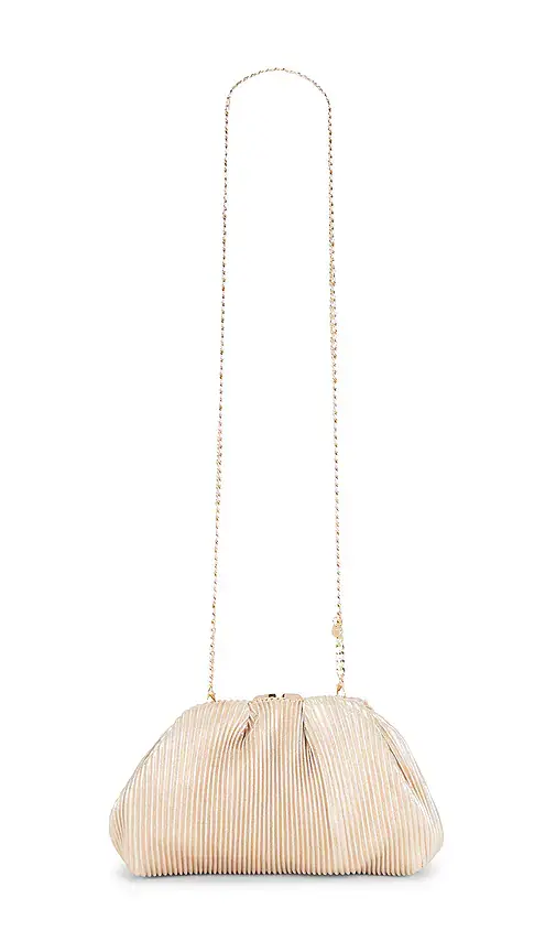 olga berg Naomi Pleated Clutch | Thumbnail 5 olga berg Naomi Pleated Clutch | Thumbnail 5