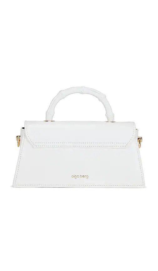 olga berg Phoebe Bamboo Handle Bag | Thumbnail 2 olga berg Phoebe Bamboo Handle Bag | Thumbnail 2