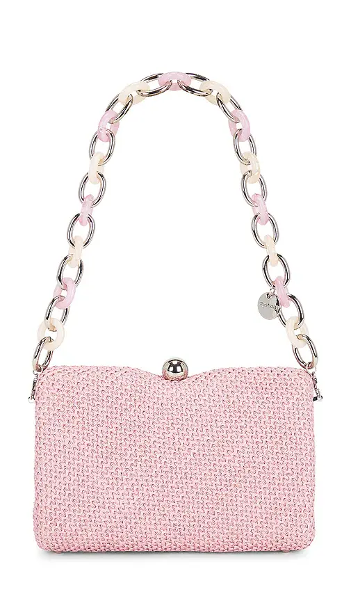 olga berg Birdie Textural Top Handle Bag | Image 1 olga berg Birdie Textural Top Handle Bag | Image 1