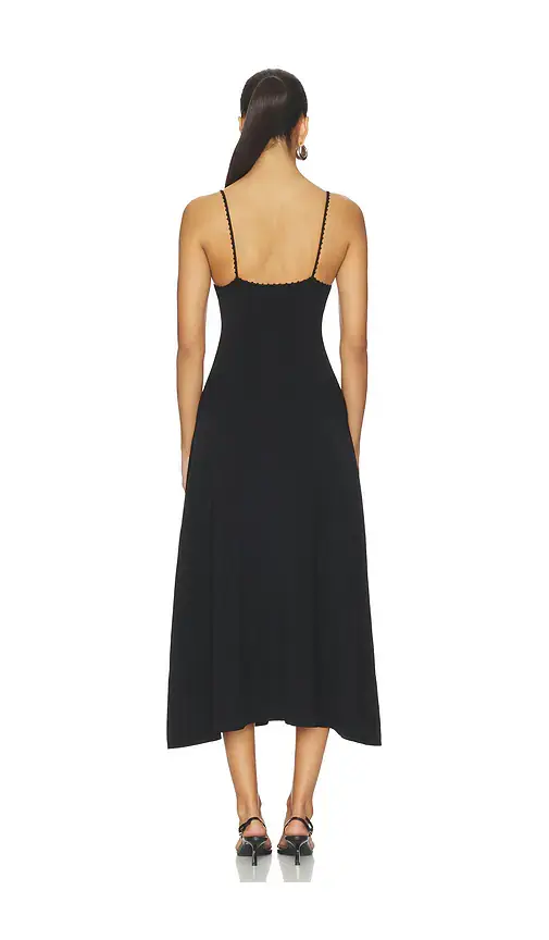 Theory Square Neck Maxi Dress | Thumbnail 3