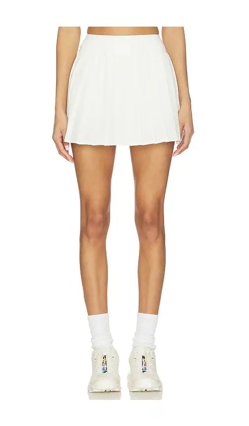 Splits59 Shira Woven Pleated Skirt | Image 1 Splits59 Shira Woven Pleated Skirt | Image 1