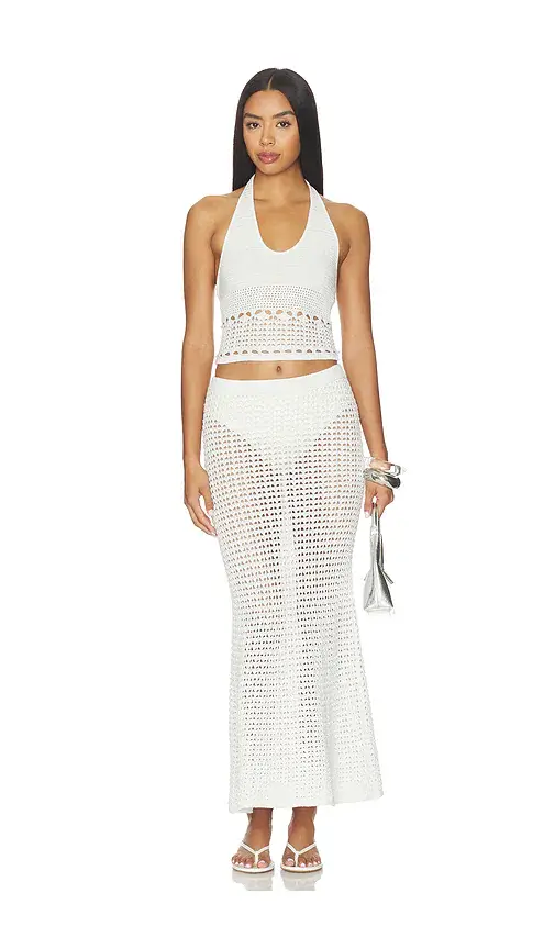 Tularosa Sellia Pointelle Halter Top | Thumbnail 4 Tularosa Sellia Pointelle Halter Top | Thumbnail 4