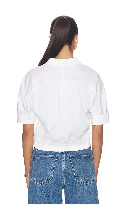 Theory Elastic Short Sleeve Shirt | Thumbnail 3 Theory Elastic Short Sleeve Shirt | Thumbnail 3