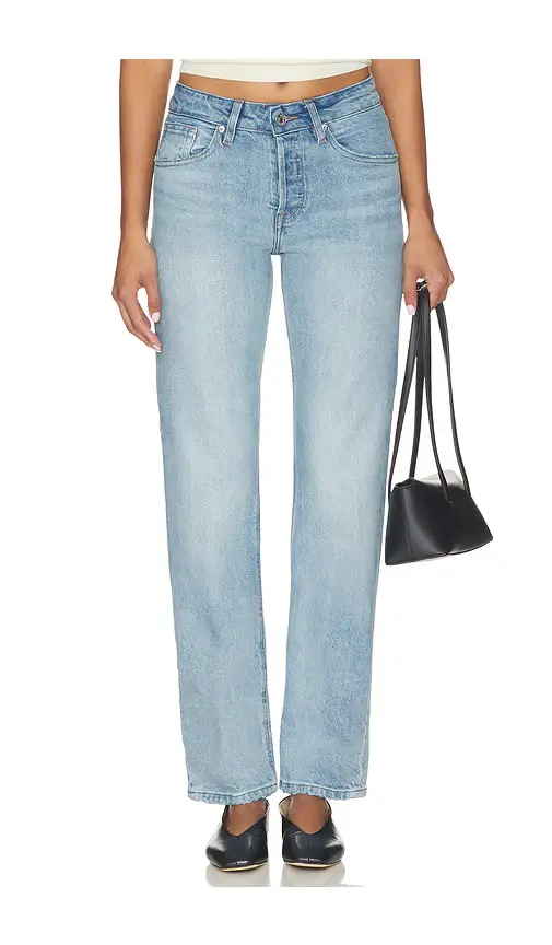 GOOD AMERICAN Vintage Straight Jeans | Image 1 GOOD AMERICAN Vintage Straight Jeans | Image 1