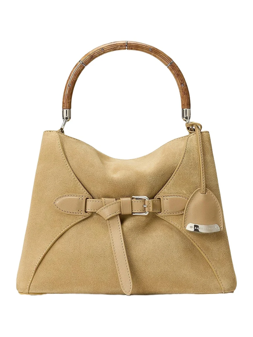 Ralph Lauren Collection Women's The Ralph Suede Top-Handle Bag