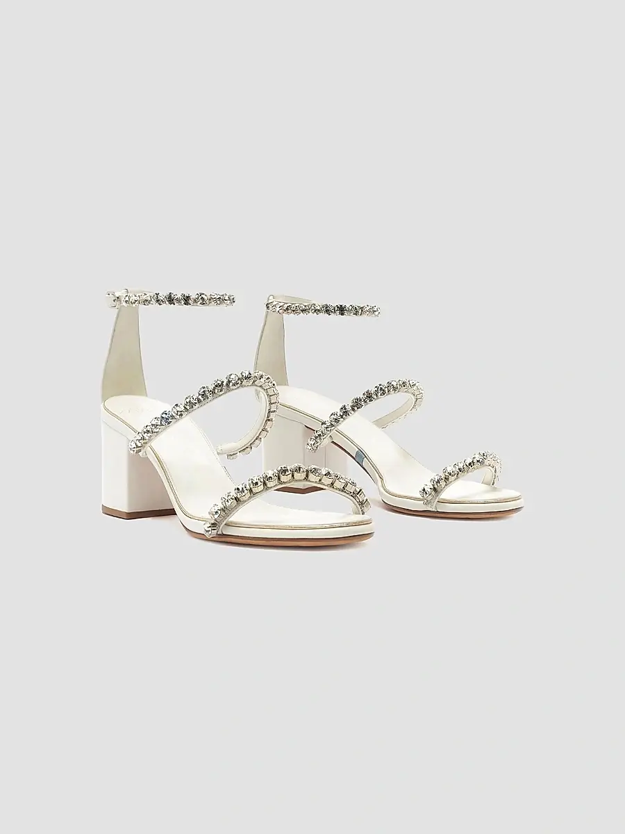 Alexandre Birman Women's Alexa Crystals Bridal 60MM Leather Sandals | Thumbnail 3 Alexandre Birman Women's Alexa Crystals Bridal 60MM Leather Sandals | Thumbnail 3