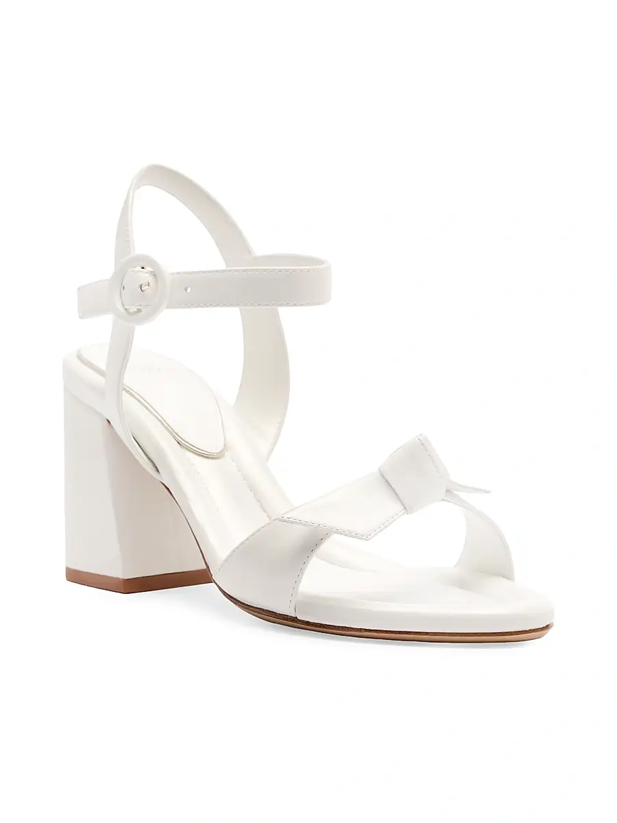 Alexandre Birman Women's Clarita 75MM Flare Bridal Sandals | Thumbnail 2