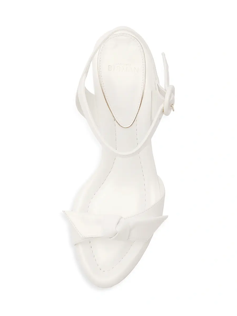 Alexandre Birman Women's Clarita 75MM Flare Bridal Sandals | Thumbnail 7