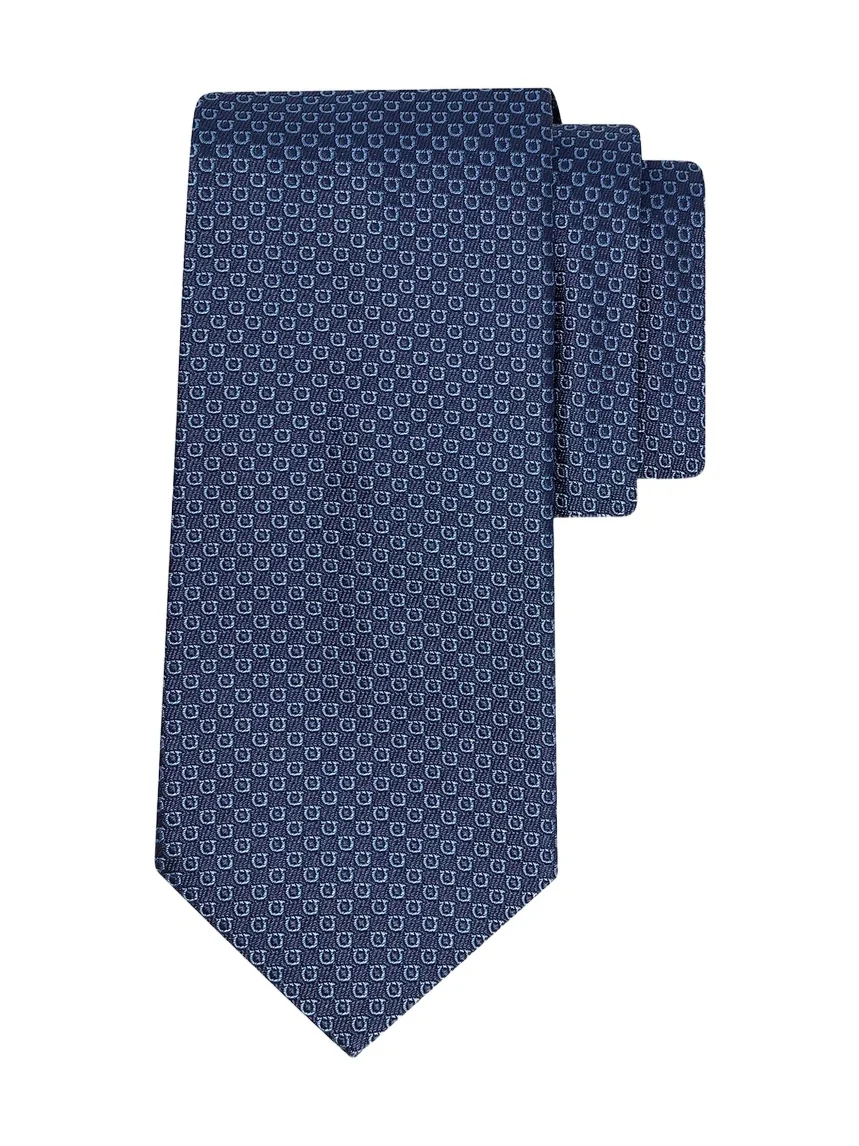Ferragamo Men's Gancio Silk Tie