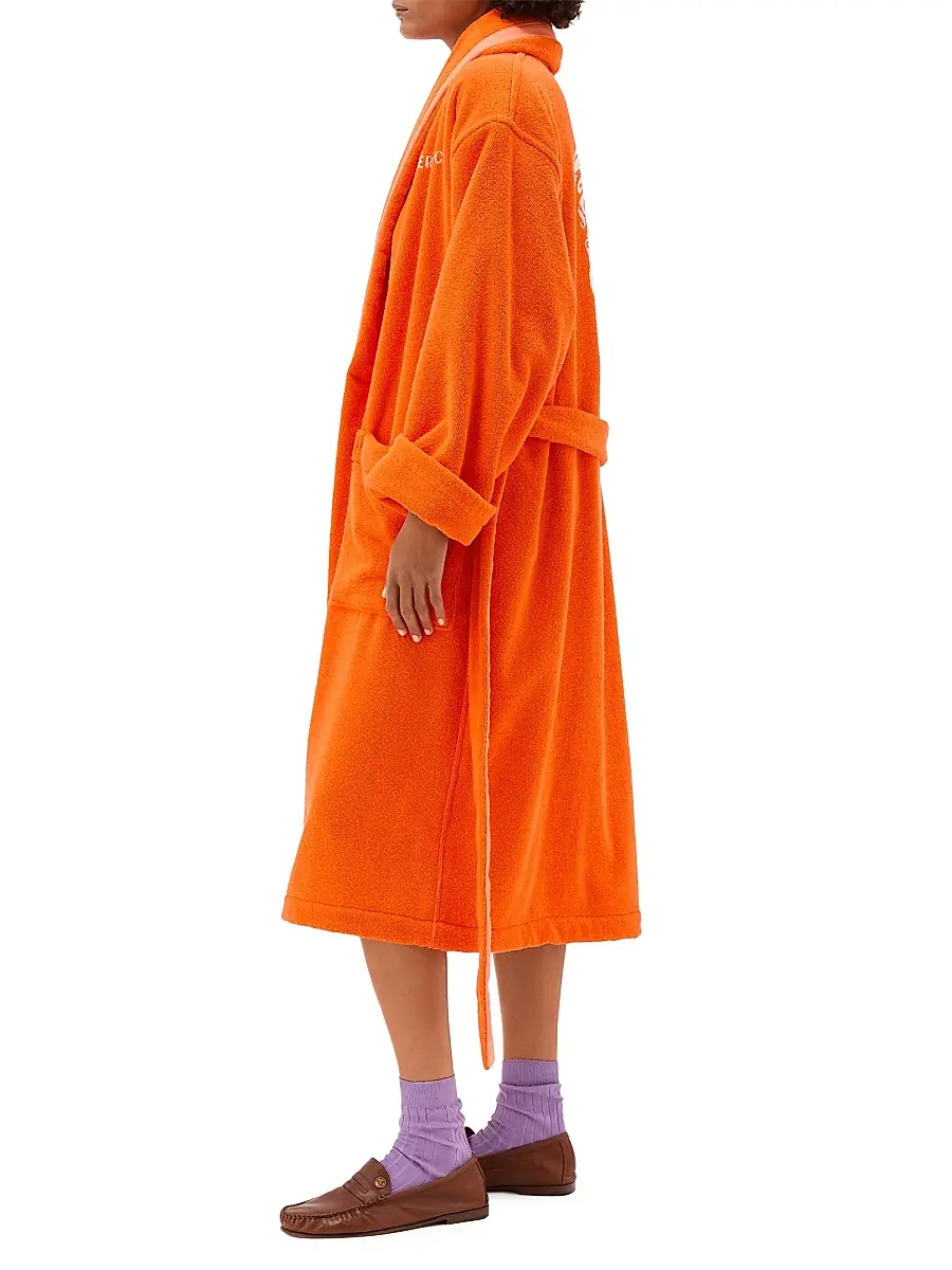 Versace Men's Jacquard Medusa Terry Robe | Thumbnail 3
