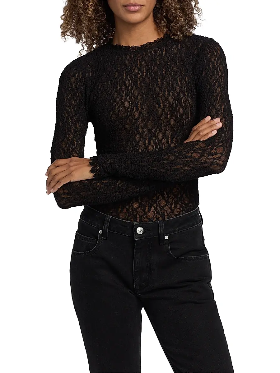 Isabel Marant Women's Brany Open-Knit Sweater | Thumbnail 3 Isabel Marant Women's Brany Open-Knit Sweater | Thumbnail 3