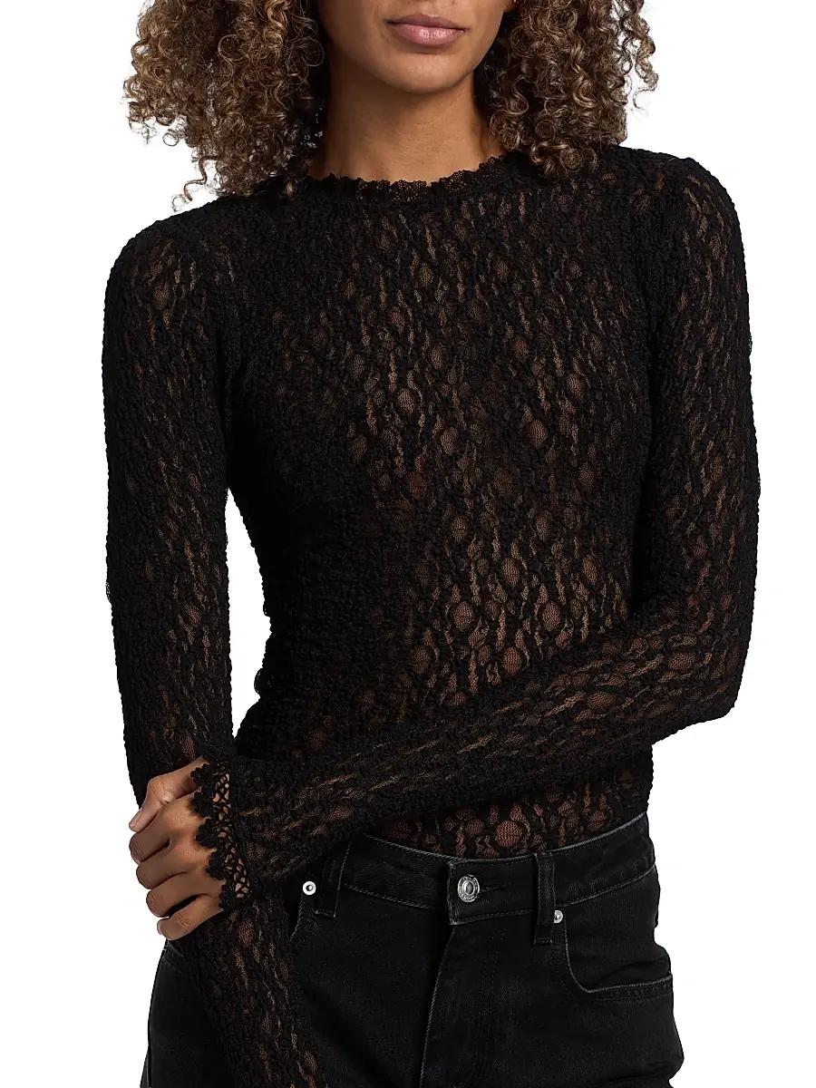 Isabel Marant Women's Brany Open-Knit Sweater | Thumbnail 6 Isabel Marant Women's Brany Open-Knit Sweater | Thumbnail 6