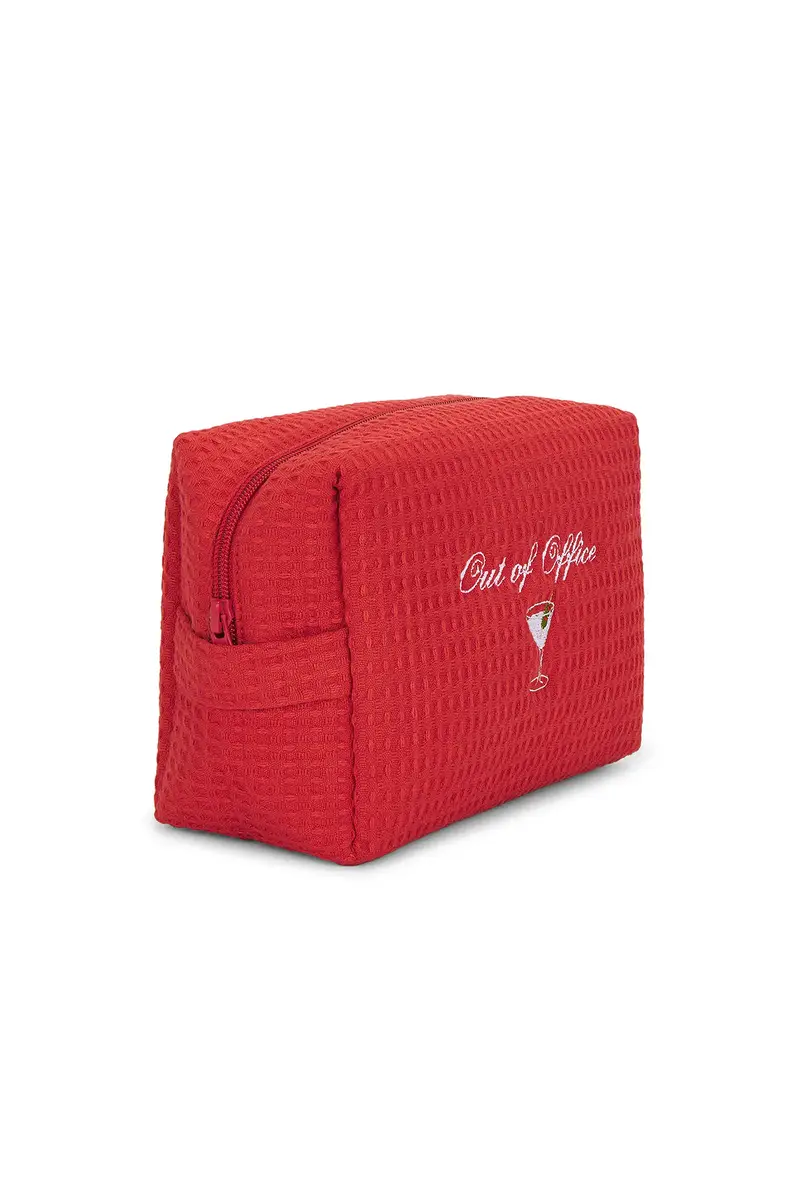 Abbode Out Of Office Martini Waffle Pouch | Thumbnail 3 Abbode Out Of Office Martini Waffle Pouch | Thumbnail 3