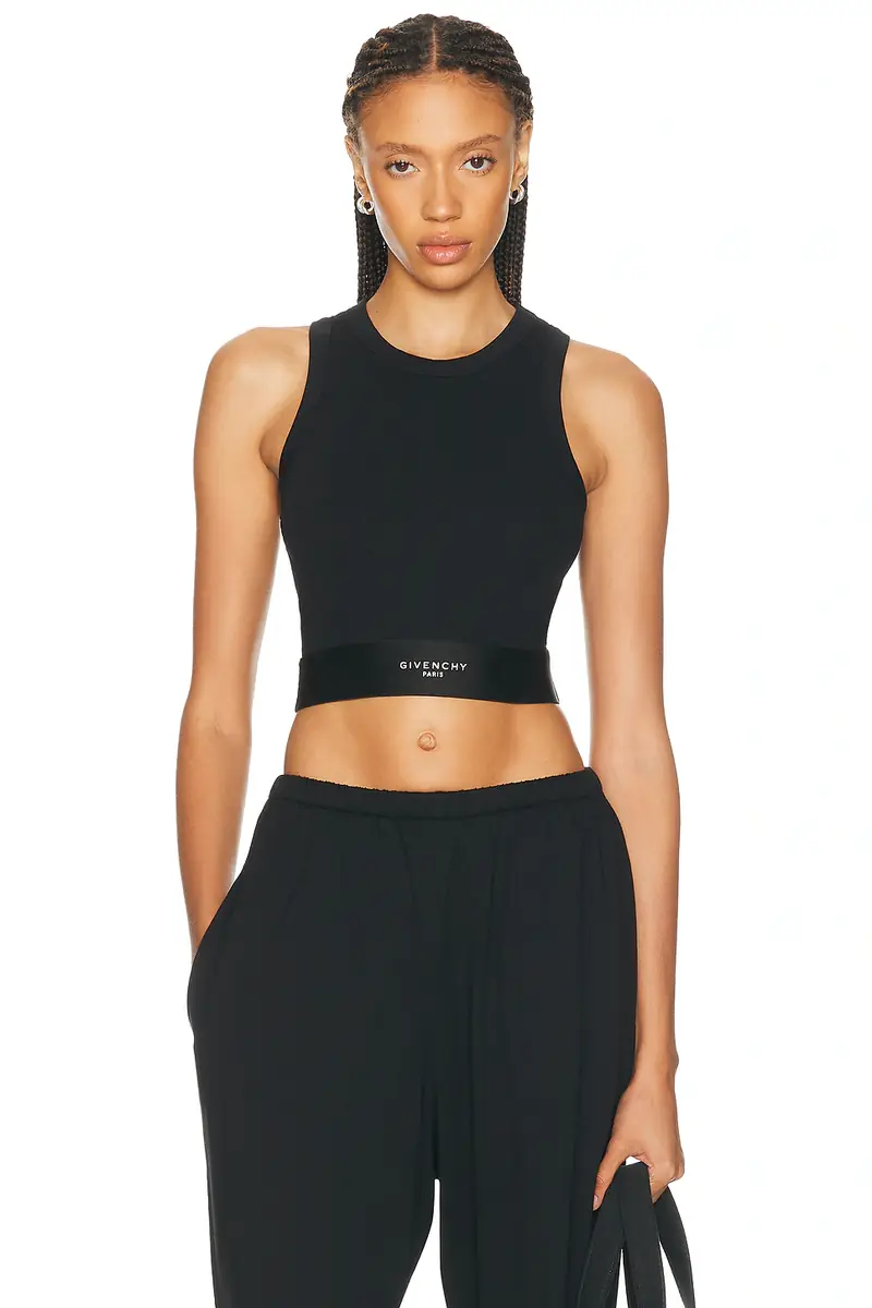 Givenchy Cropped Tank Top | Image 1 Givenchy Cropped Tank Top | Image 1