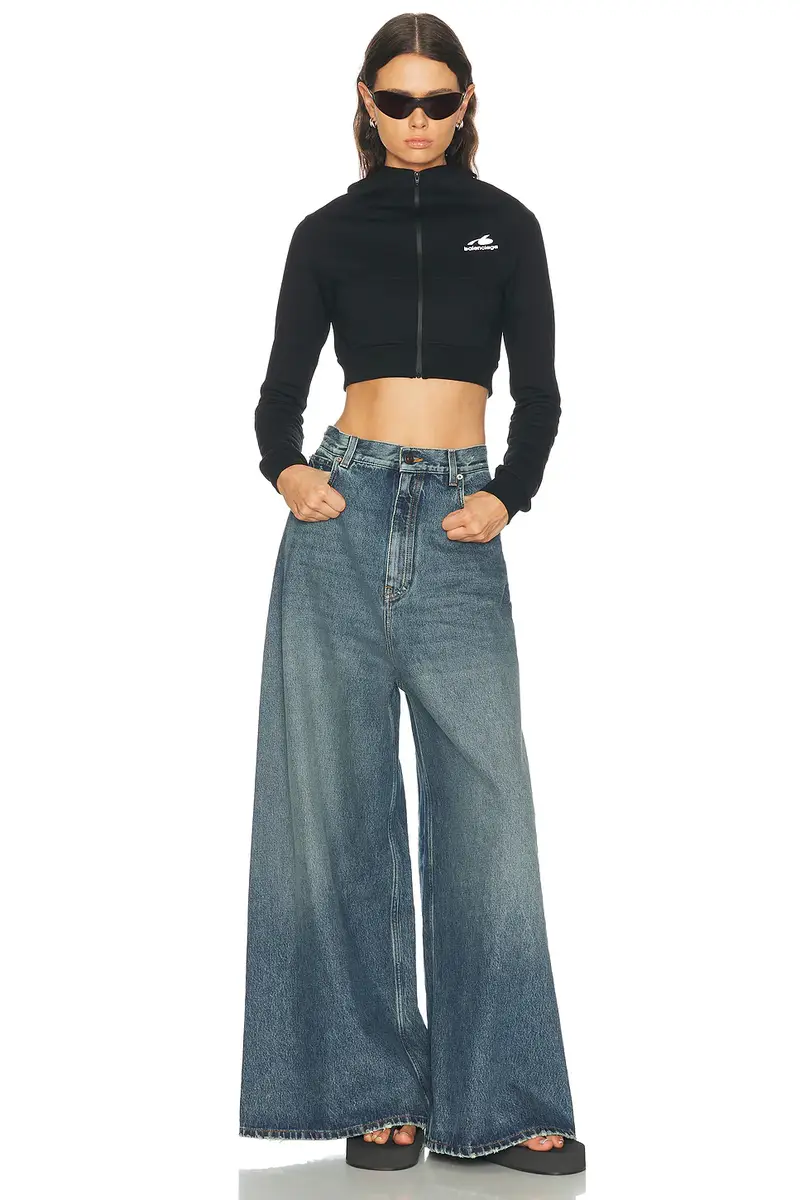Balenciaga Super High Waist Wide Leg | Thumbnail 5