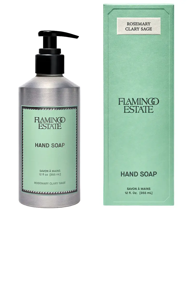 Flamingo Estate Rosemary Clary Sage Glass Hand Soap | Thumbnail 2 Flamingo Estate Rosemary Clary Sage Glass Hand Soap | Thumbnail 2