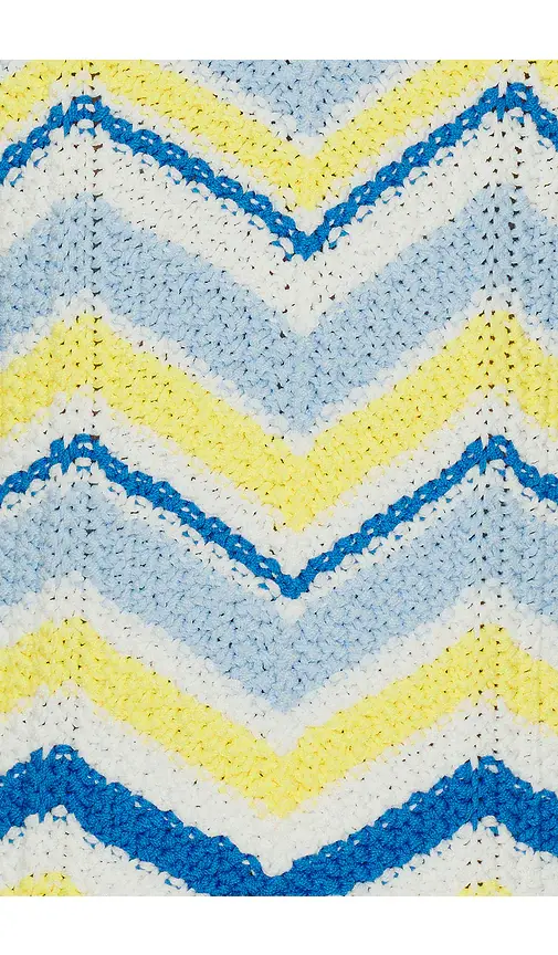 Kulani Kinis Chevron Knit Halter Tank Top | Thumbnail 5