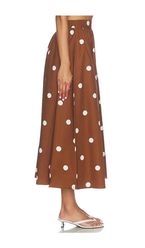 susana monaco Polka Dot Poplin Midi Skirt | Thumbnail 3 susana monaco Polka Dot Poplin Midi Skirt | Thumbnail 3