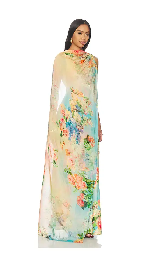 Hemant & Nandita Maxi Dress With Sash | Thumbnail 3 Hemant & Nandita Maxi Dress With Sash | Thumbnail 3