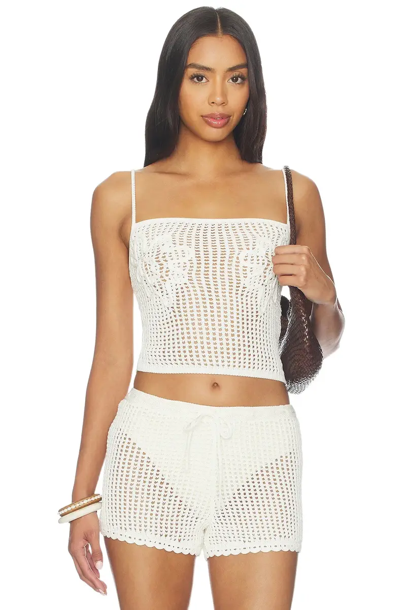 Malu Pointelle Tank Top Malu Pointelle Tank Top