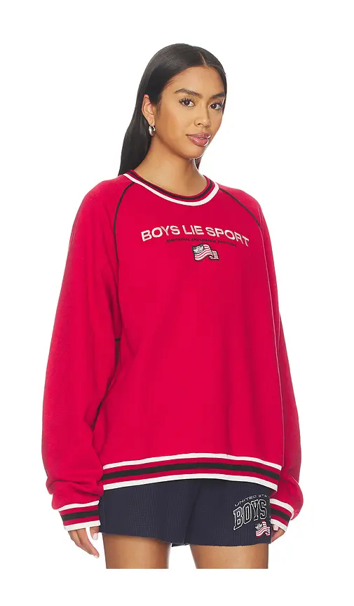 Boys Lie Sport Kara Crewneck Sweatshirt | Thumbnail 2