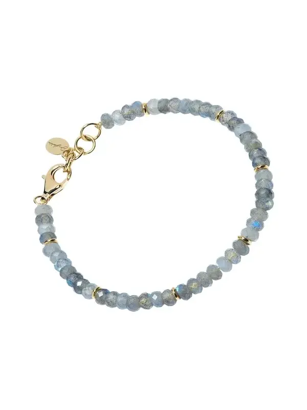 Men's Labradorite Beaded Bracelet