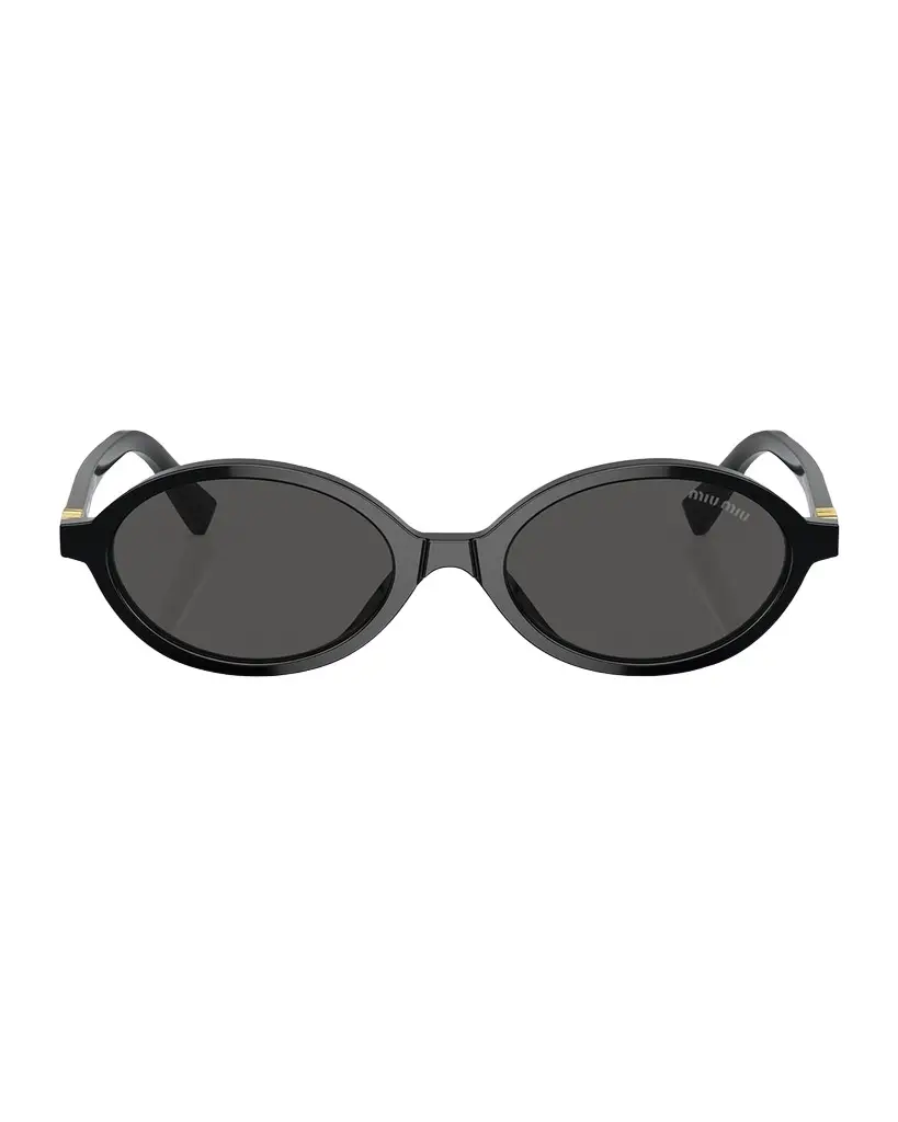 Miu Miu Acetate Oval Sunglasses | Image 1 Miu Miu Acetate Oval Sunglasses | Image 1