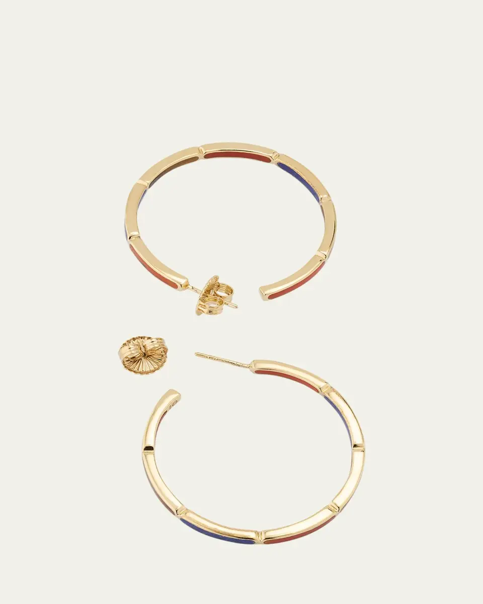 Jan Leslie Inside Out Gemstone Hoop Earrings | Thumbnail 8 Jan Leslie Inside Out Gemstone Hoop Earrings | Thumbnail 8