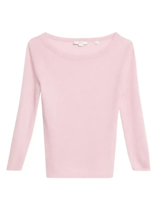 Boat-Neck Cashmere-Silk Top Boat-Neck Cashmere-Silk Top