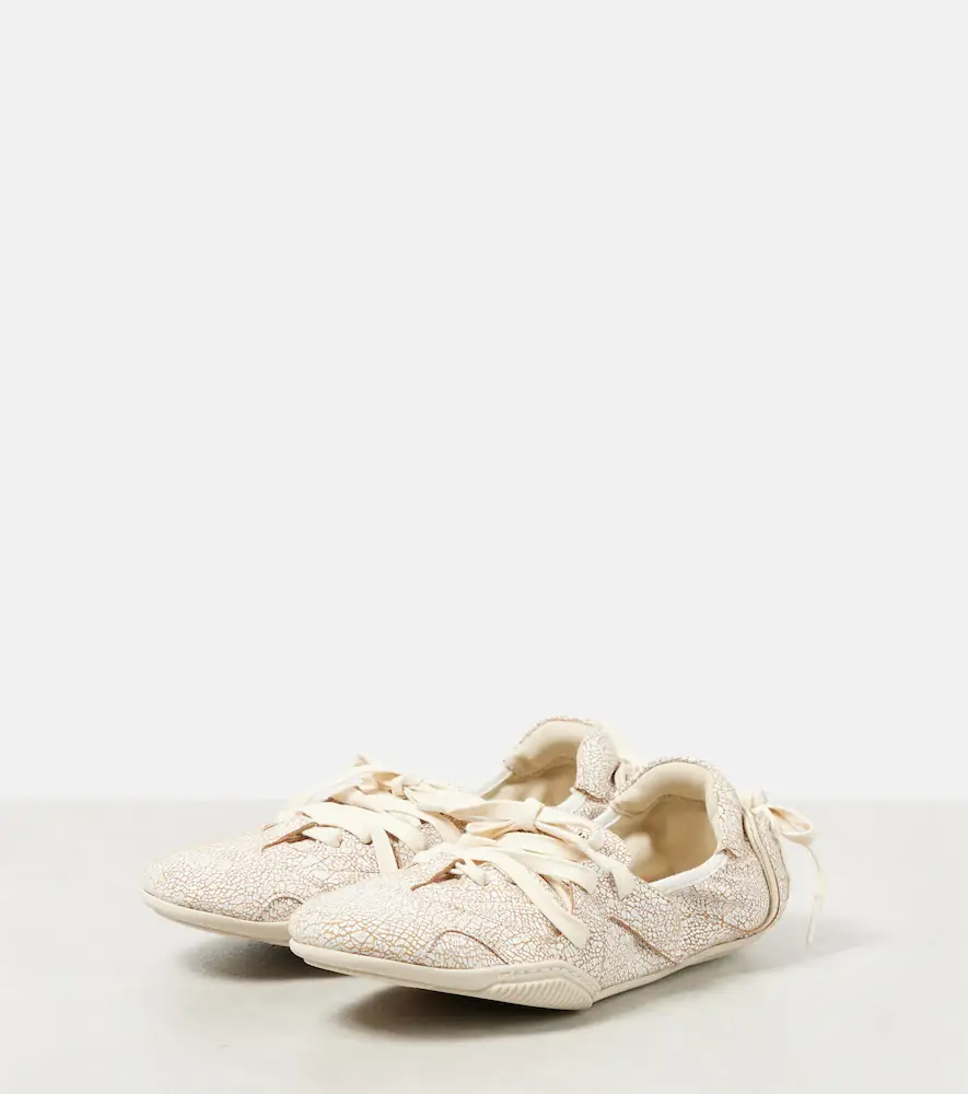 Acne Studios Leather sneakers | Thumbnail 4