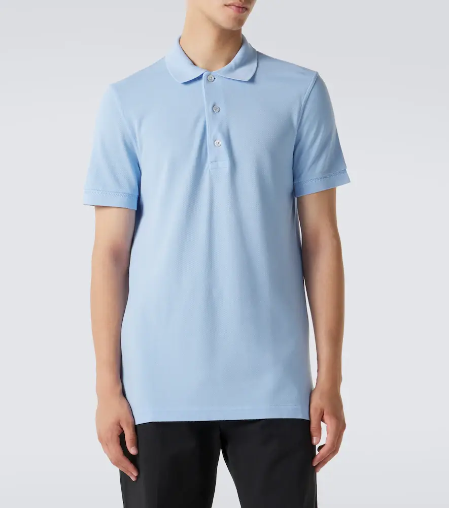 Tom Ford Piqué polo shirt | Thumbnail 3